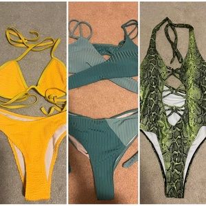 Three Shein Swimsuit Bundle